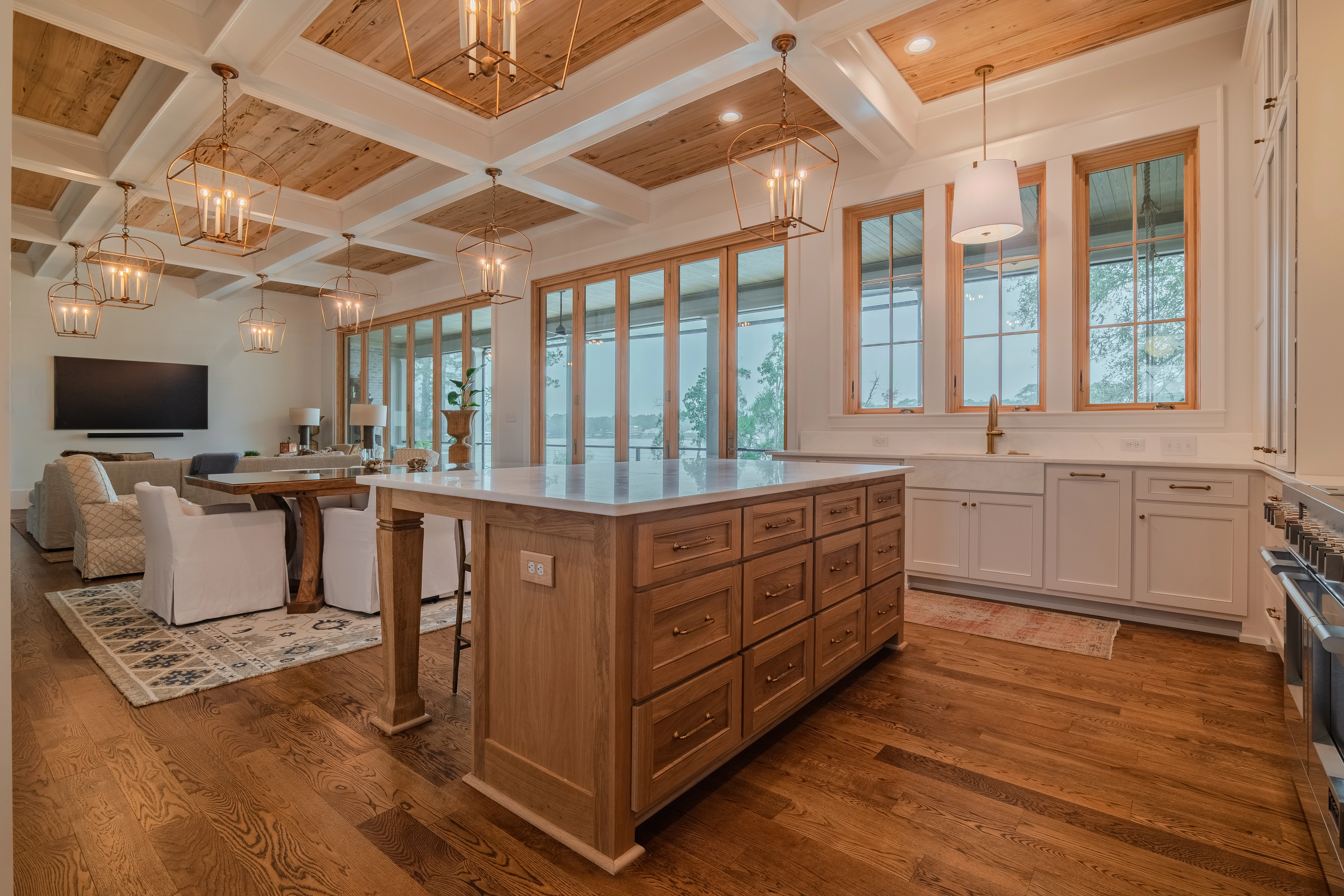 Custom home construction project